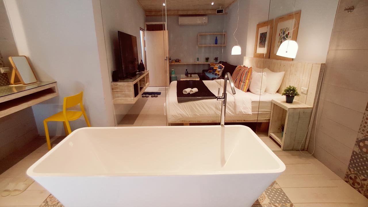 墾丁-湛藍海岸民宿 Azure Inn-南灣沙灘-可包棟-國旅卡特約商店 南湾 外观 照片